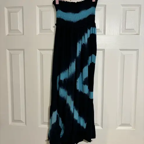 Fashion Bug  Tie Dye Strapless Dress