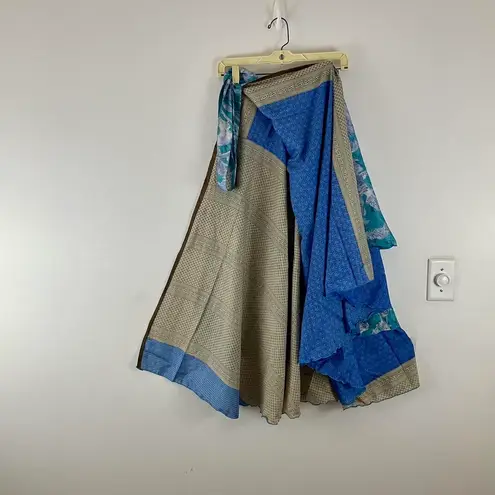 Boutique Reversible Maxi Wrap Skirt BINS110