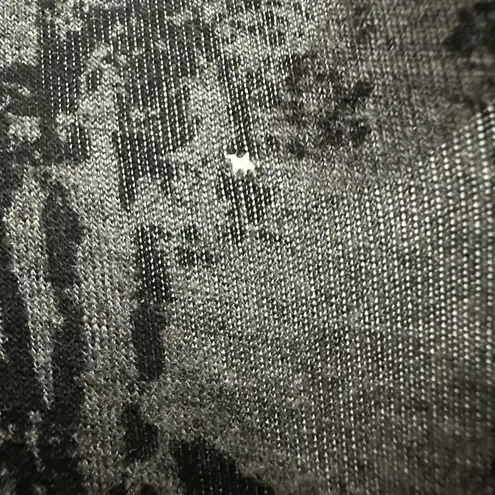 Comfy USA Paint Splatter Tunic Size Large Long Sleeve Witchy Flowy Black