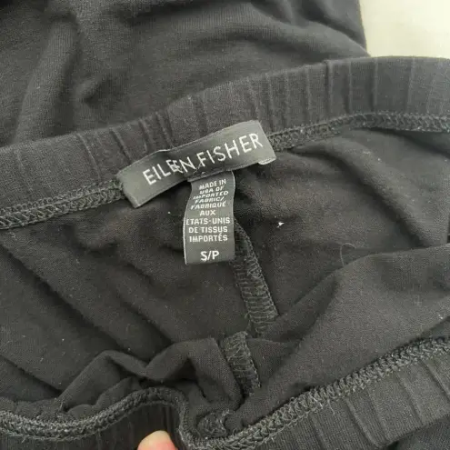 Eileen Fisher  Black Loose Leggings Size S-‎ Viscose