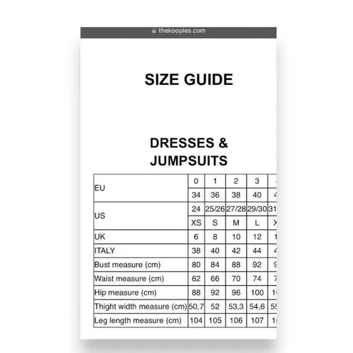 The Kooples Red Knit Fit and Flare Mini Dress Fancy Detail Sleeve Size Small NEW