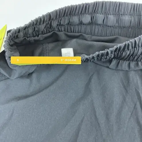 All In Motion Women's Woven Shorts High Rise Black Athletic Running Drawstring S