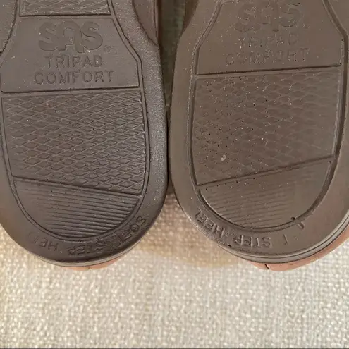 SAS Tripad Comfort Suede Shoes Brown Size 6