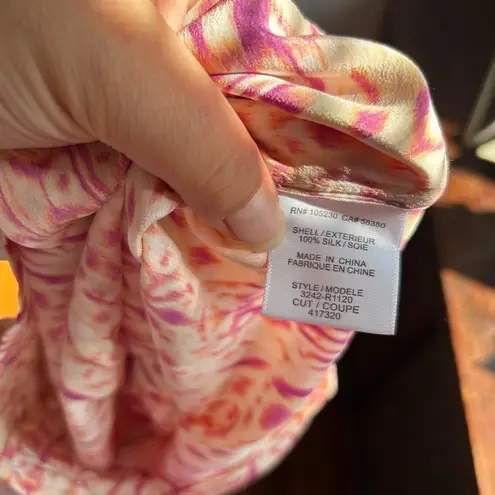 Joie  BOHEMIAN STRAPLESS SILK ROMPER