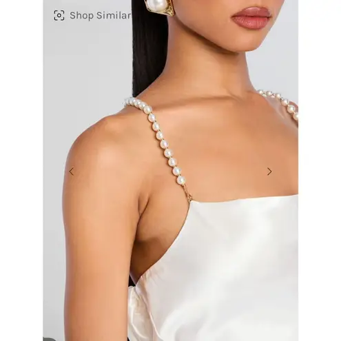 Retrofête Retrofete Revolve Electra Dress Pearl Ivory size Small