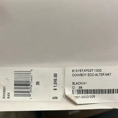 Stella McCartney Cowboy Fisherman High Heel Wedge Sandals 39 New+DustBag $1045