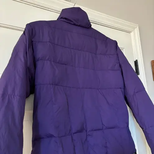 Lowe Alpine Women’s Size Small Purple Puffer Jacket Quilted Down Stuffed Coat