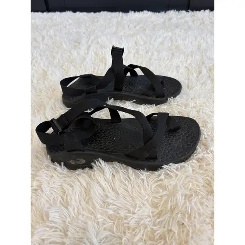 Chacos Chaco ZX/2 Classic Black Sport Sandals Women's Strappy Toe Loop Outdoor