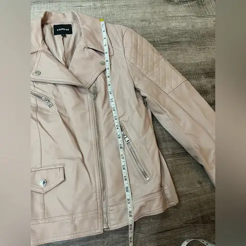 EXPRESS  Faux Leather Moto Jacket