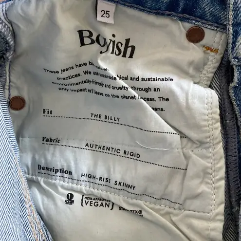 Boyish The Billy High Rise Skinny Jeans