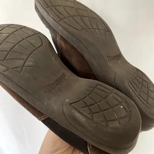 Munro American brown loafer shoes women's size 6.5 comfortable dark sneakers