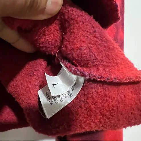 Purple and Red Cropped Tie