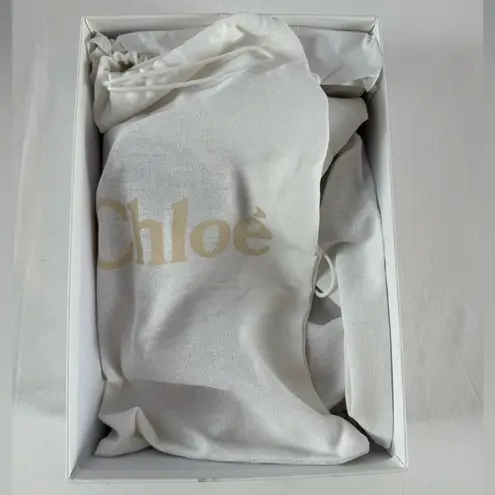 Chloé Chloe’ Gala Leather Strap Sandals in Pastel Blush Size 6 with Box