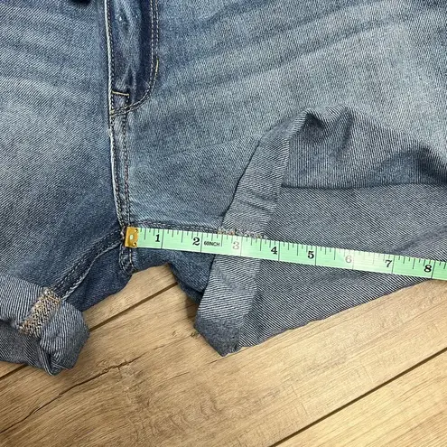 Kancan Paperbag High Rise Denim Jean Shorts Size 14