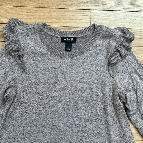 A Byer A.BYER long sleeve ruffle dress