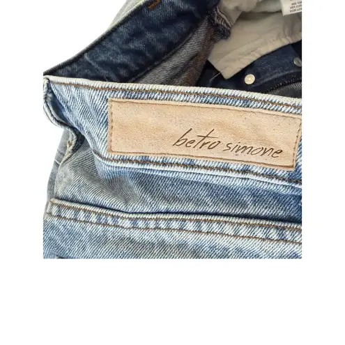 Betro Simone Light Wash 100% Cotton Button Fly Jeans Size 28
