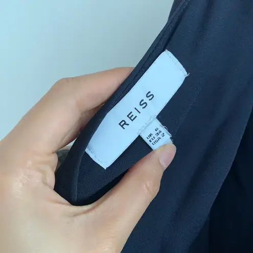 Reiss NWOT POSITANO CROSS BACK SATIN DRESS