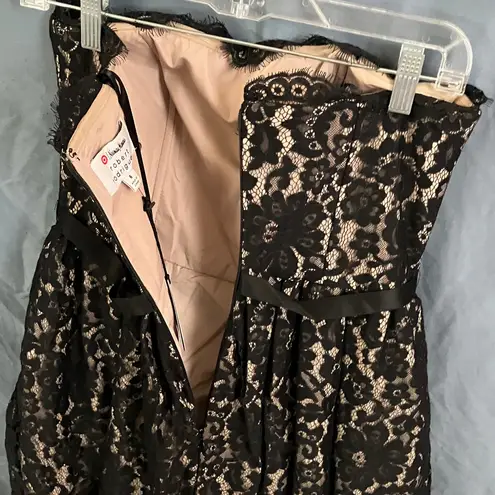 Robert Rodriguez Neiman Marcus x Target: Black Lace Strapless Dress