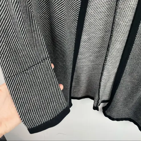 Max Mara Giacca Filato Knitting Yarn Silk Cashmere Blend Stripe Cardigan Sweater