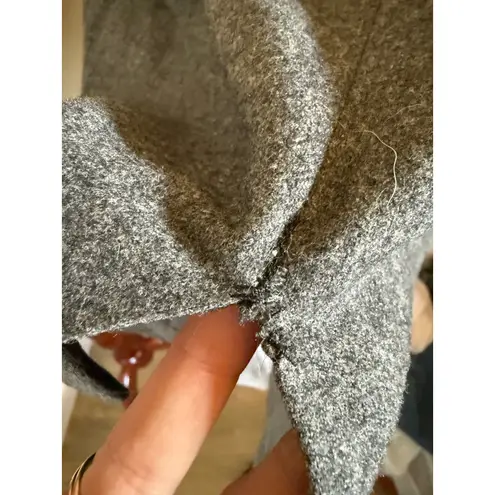 ALBUM BY KENZO Women's Wool Blend Pencil Skirt Size 6 Made in France Gray