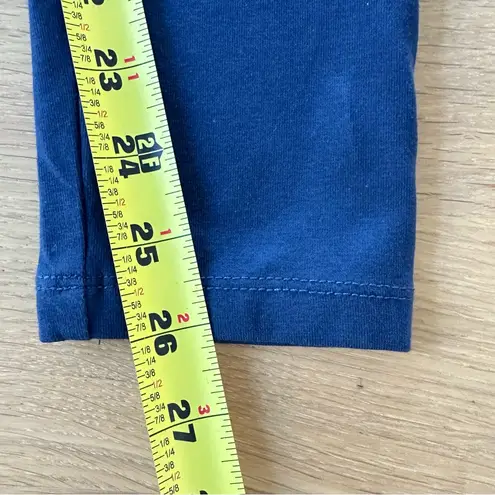 J Jill Womens Missy Leggings Size Small Navy Blue Pima Cotton Blend Athleisure