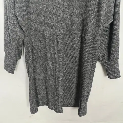Arizona Jeans Arizona Heathered Gray Pullover Knit Dress Size Small