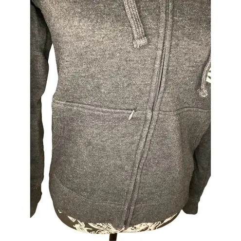 WITC Indianhead Technical College Graphic Full Zip Hooded Sweatshirt Gray