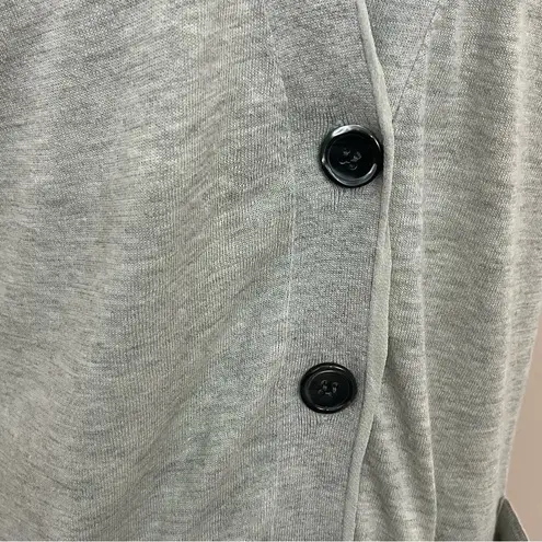 Jigsaw Cotton/Linen/ Silk Lightweight Cardigan Blouse Neutral Tan/ Greige L Tan Size L