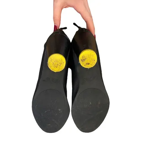 Arche Kleri Lambskin Leather Heeled Ankle Boots In Black Size 8