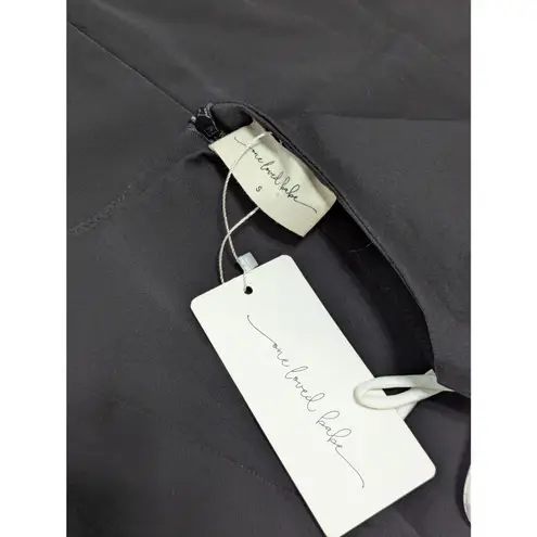 NEW One Loved Babe Asymmetric Bow Tie Short Sleeve Black Mini Dress Retro Pin Up