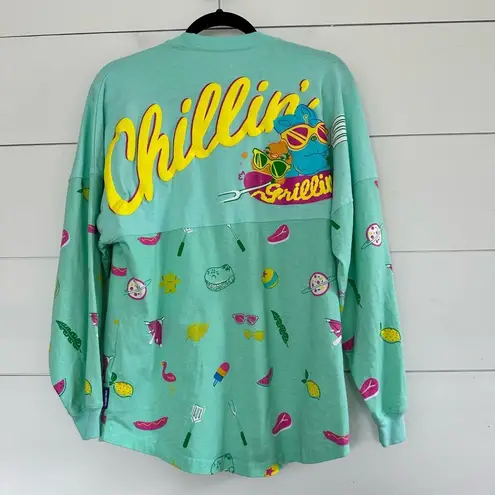 Disney  Women’s Extra Small Mint Toy Story 2023 Fries Grillin Spirit Jersey