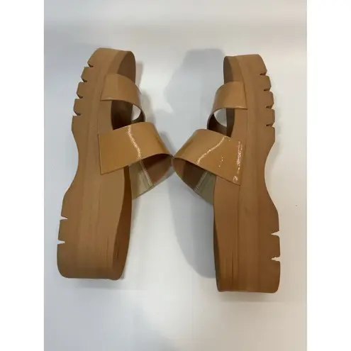 REEF Womens Cushion Vista Higher, Natural Patent SIZE 9.5