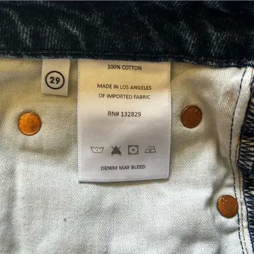 GRLFRND The Kate Low Rise Slim CropDenim Jeans Skirt Size 29 (34 Hip)