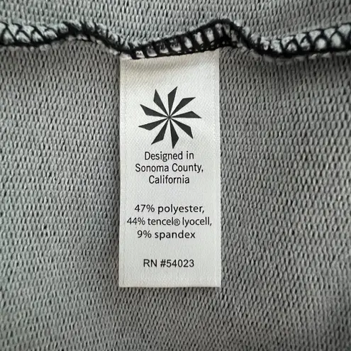 Athleta  Dress Womens Small Gray Colorblock Raglan‎ Sleeve Sweatshirt Athleisure