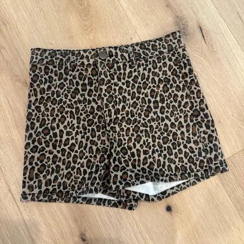 Altar'd State  Cheetah Print Shorts