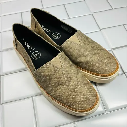 Toms  Parker Cupsole Slip-On Snakeskin print Sneaker‎ Size 9