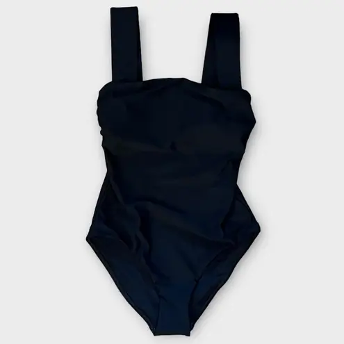 BONDI BORN Gwen Sculpteur Swimsuit Size Medium Black