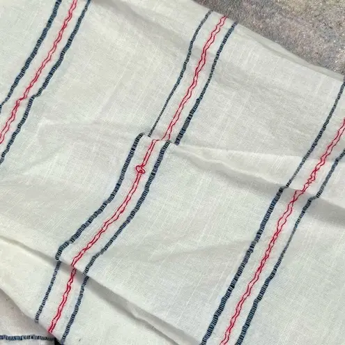 U.S. Polo Assn. Striped Long Sleeve V-neck Shirt Large