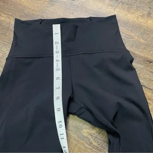 Lululemon  Train Times Crop *21" Black Yoga Pants Tight Womens 4 Luxtreme Legging