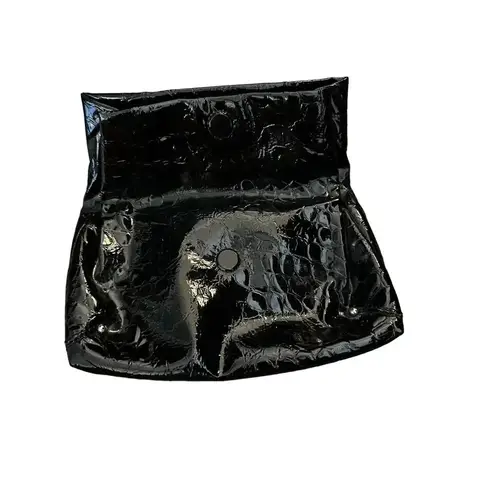 Guess  Black Leather Clutch