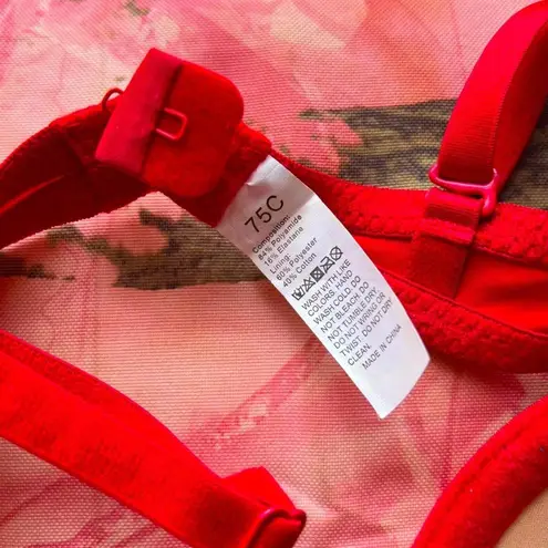 juicy cherry red push up bra Size 34 C