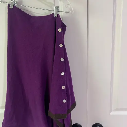 Spartina 449 Purple Sea Spray Poncho- One Size