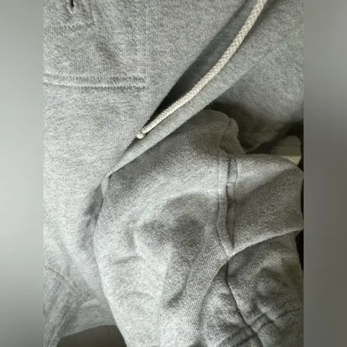 Aerie  1/4 Button Gray Hoodie
