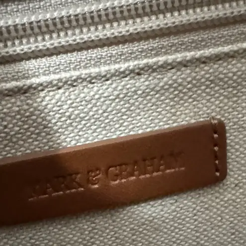 Build Your Zip Top Brown Leather Tote Bag