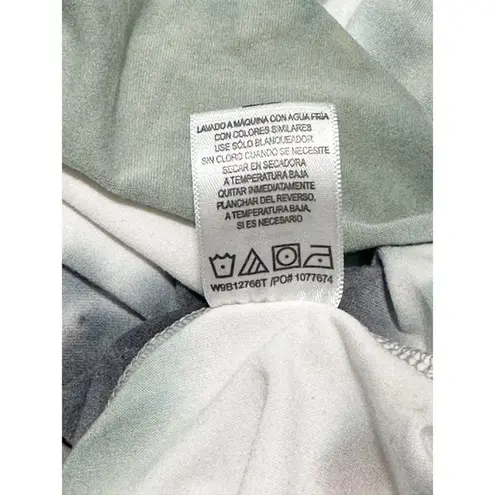 Wallflower Women's V Neck Tie Dye Long Sleeve Casual Top Multi