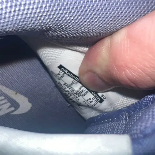 Nike  Women’s Dunk Sky Hi Purple Violet Hidden Wedge Sneakers sz 7.5 RARE COLOR