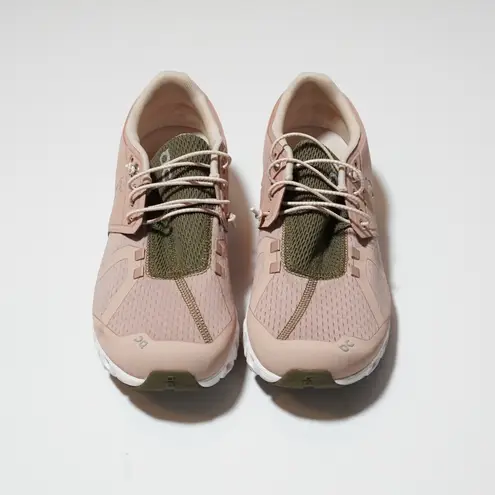 on cloud Women's Slip On Lace Up Athletic Work Out Sneakers Shoes Rosebrown/Camo