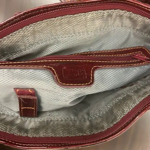 Purse Elegant Red Crocodile Pattern Shoulder Bag by MC