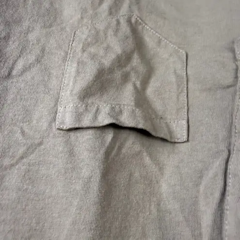 Frank & Eileen Charlotte Perfect Polo Shirt Heritage Jersey Cotton Taupe Size M