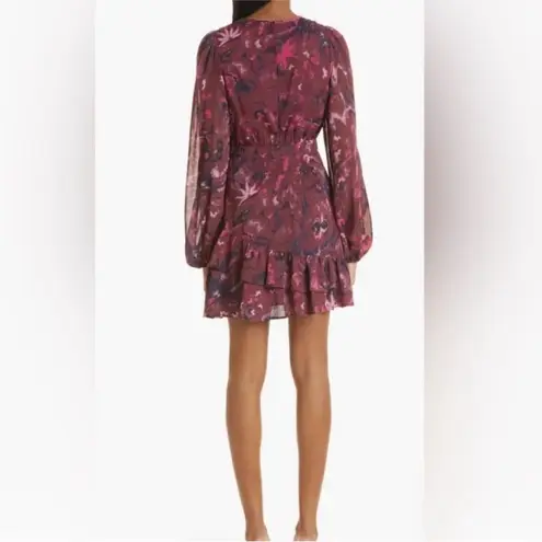 Ted Baker  London Verino Floral Print Tiered Mini Dress
